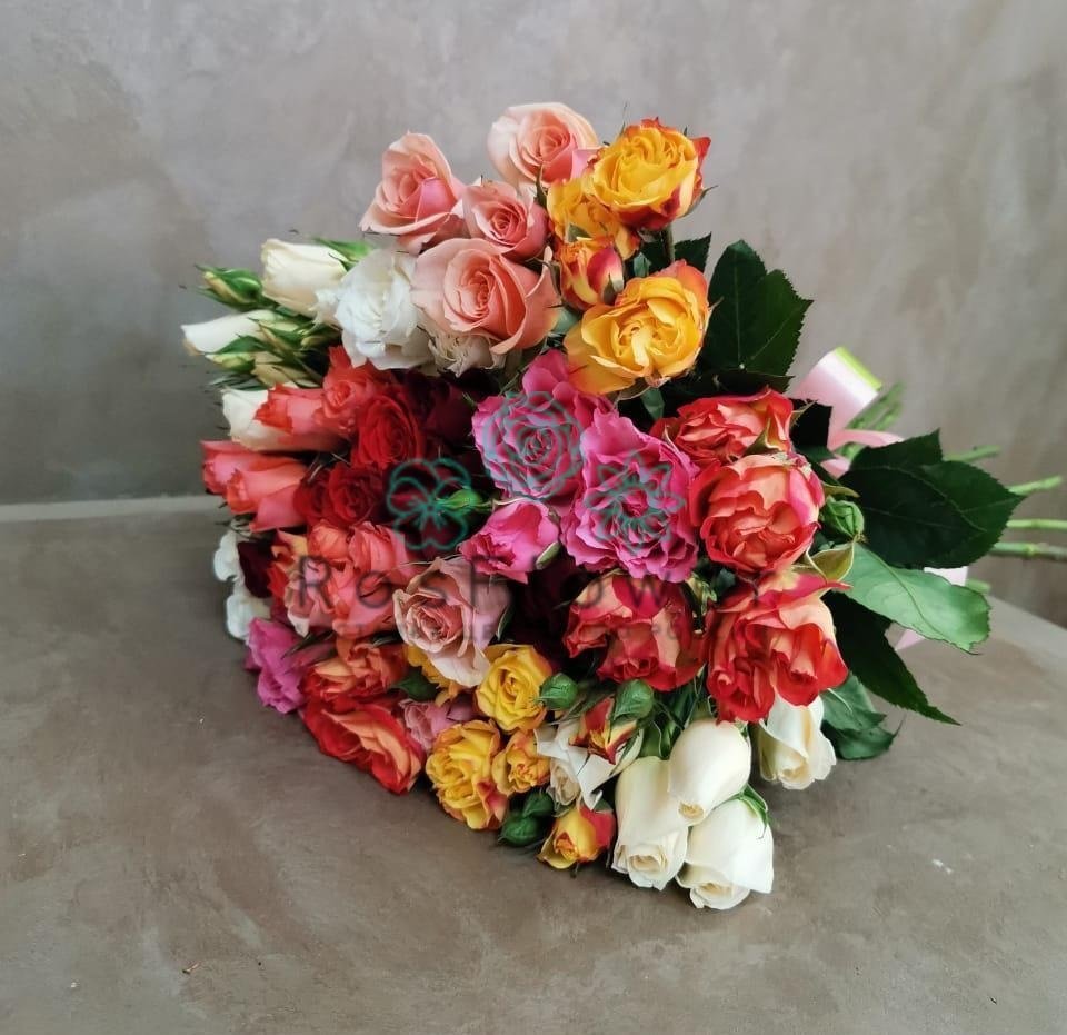 Букет цветов из: Розы в Старомышастовской