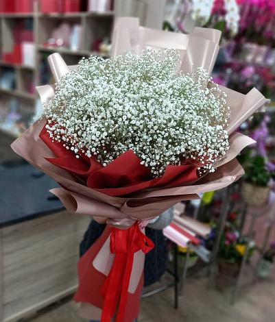 Букет цветов из: Гипсофила в Старомышастовской