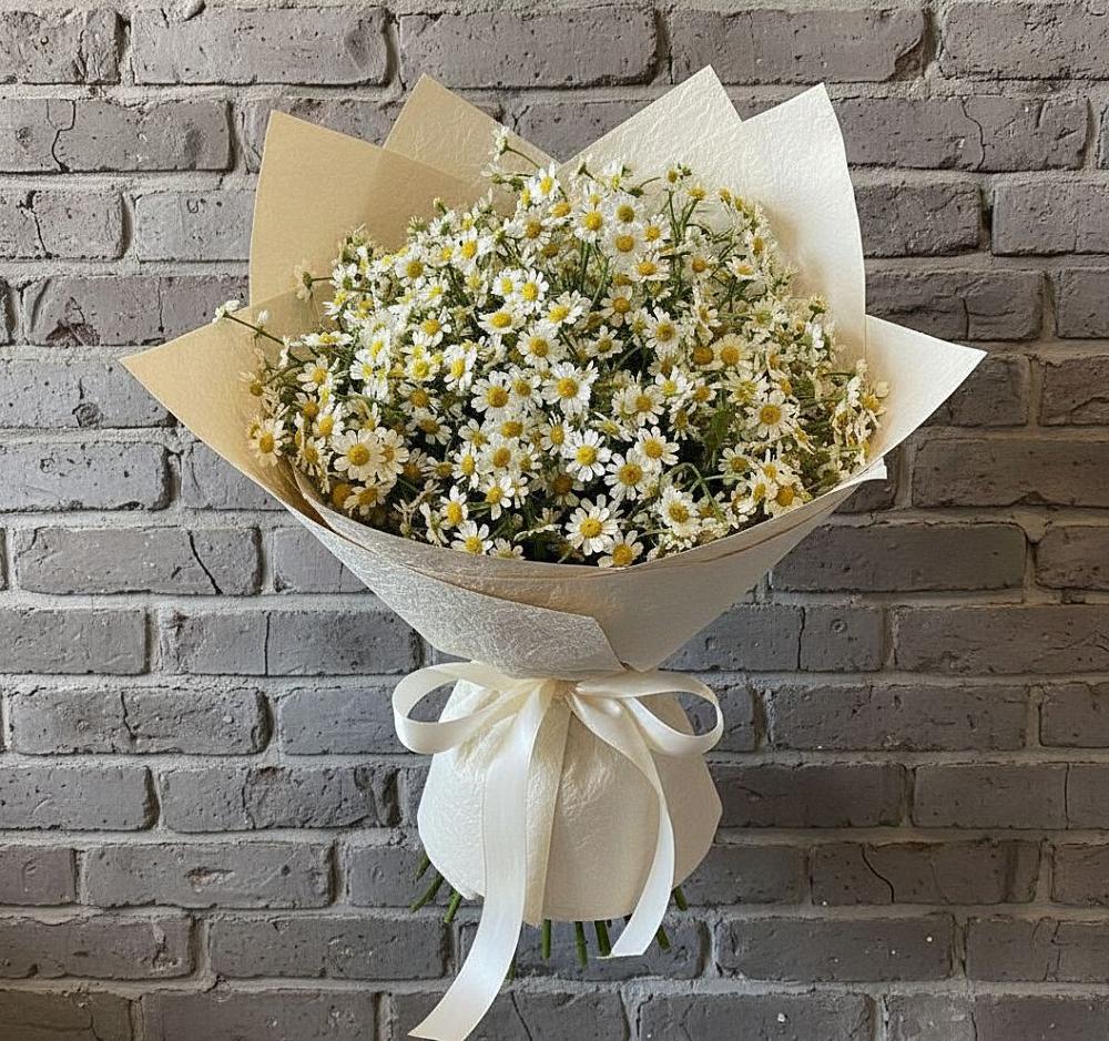 Букет цветов из: Ромашки в Старомышастовской
