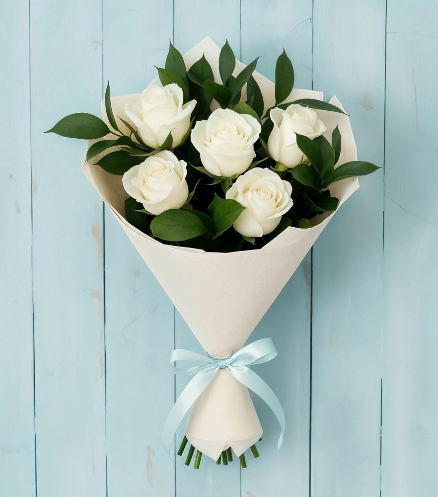 Букет цветов из: Розы в Старомышастовской