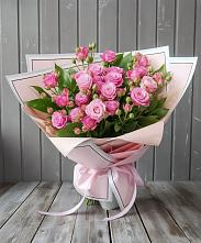 Букет Розовый кустик #REPLACE_PRED# Старомышастовской