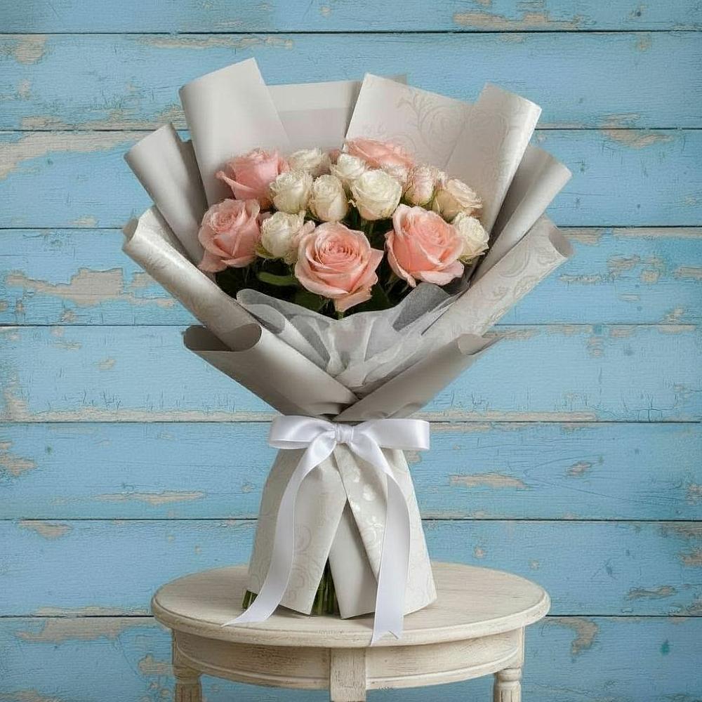 Букет цветов из: Розы в Старомышастовской