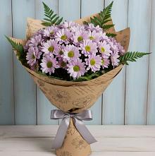 Букет цветов из:  Хризантемы #REPLACE_PRED# Старомышастовской