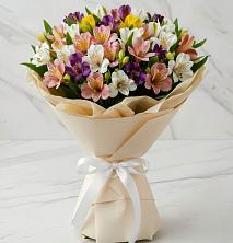 Букет цветов из:  Альстромерии в Старомышастовской