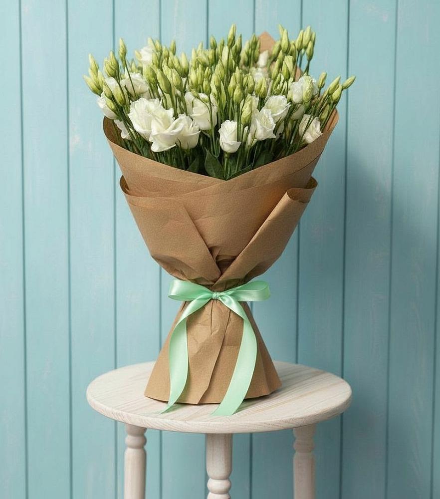 Букет цветов из: Лизиантусы в Старомышастовской