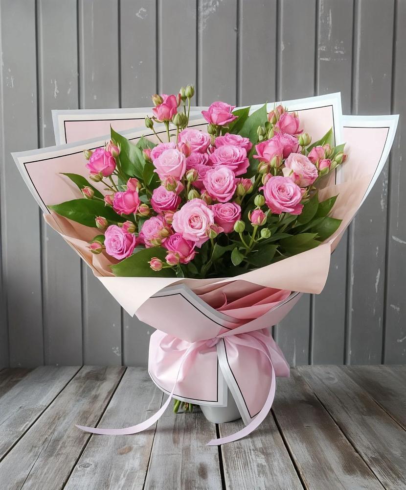 Букет Розовый кустик в Старомышастовской
