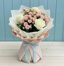 Букет цветов из:  Розы в Старомышастовской
