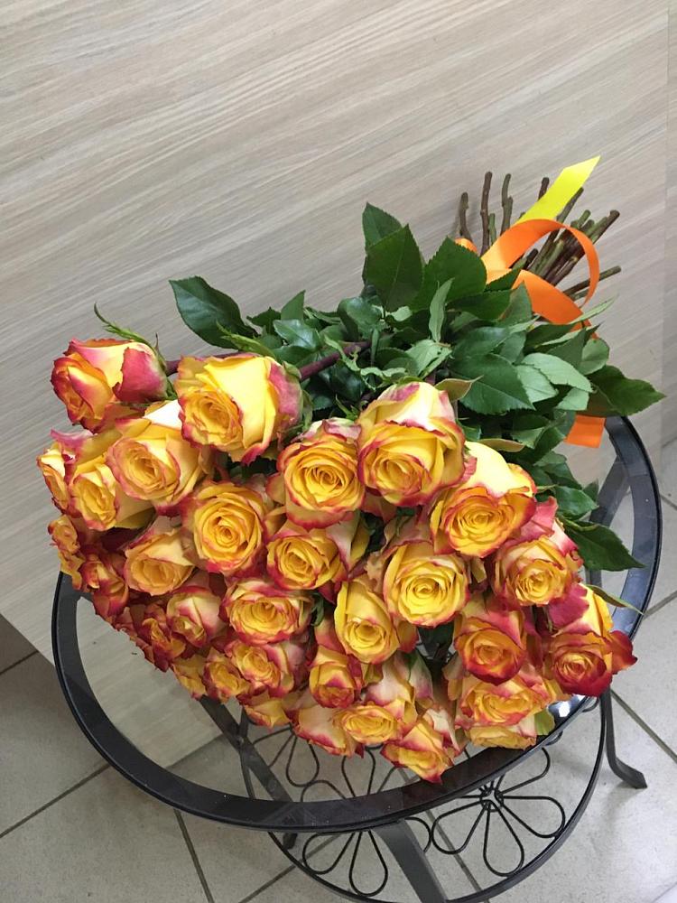 Букет Желтые розы в Старомышастовской