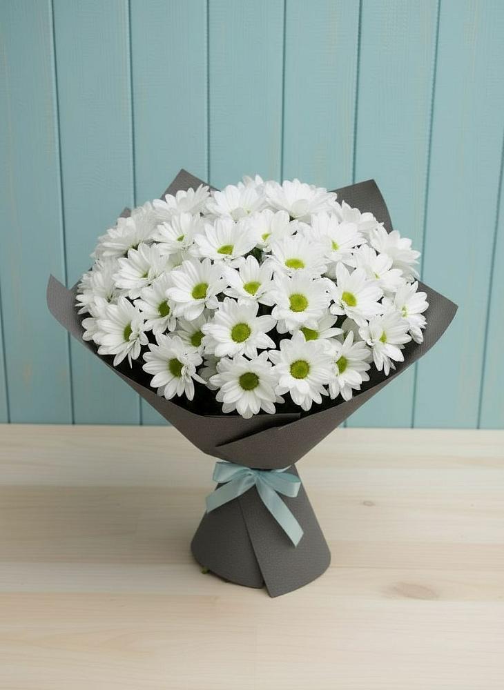 Букет цветов из: Хризантемы в Старомышастовской