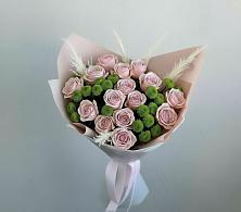 Букет цветов из:  Розы и Хризантемы в Старомышастовской