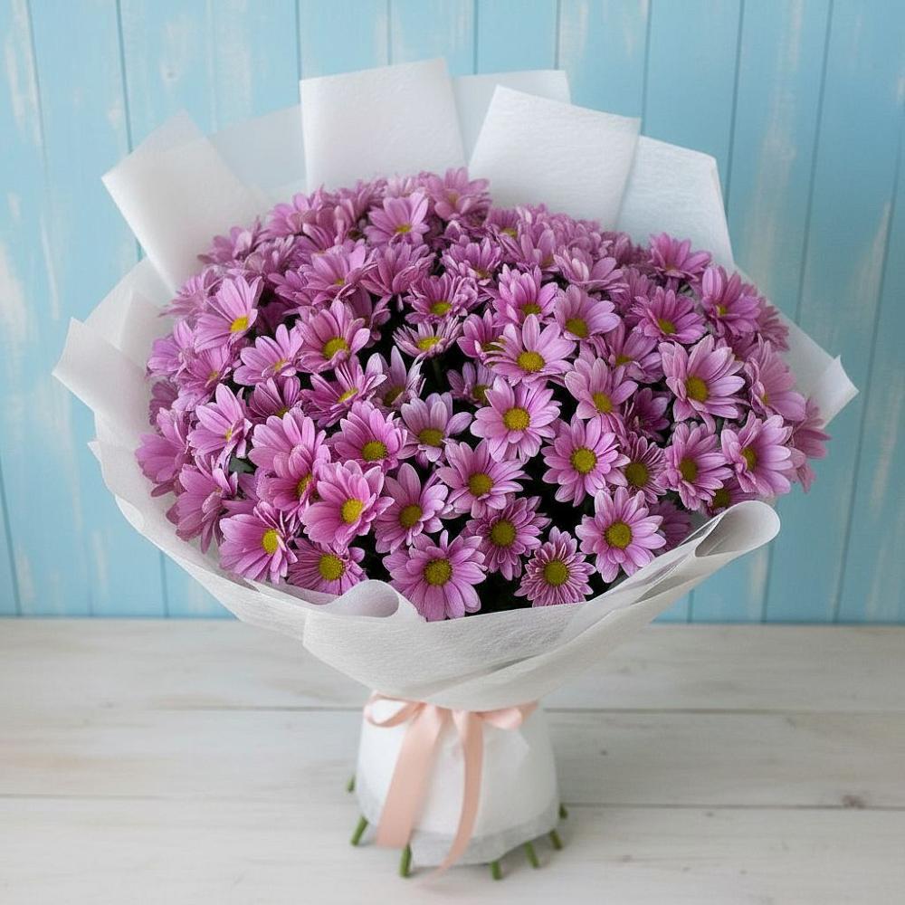 Букет цветов из: Хризантемы в Старомышастовской