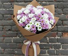 Букет цветов из:  Хризантемы #REPLACE_PRED# Старомышастовской