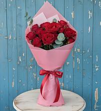 Букет цветов из:  Розы в Старомышастовской