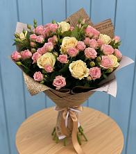 Букет цветов из:  Розы в Старомышастовской