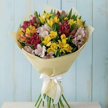 Букет цветов из:  Альстромерии #REPLACE_PRED# Старомышастовской