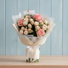 Букет цветов из:  Розы в Старомышастовской