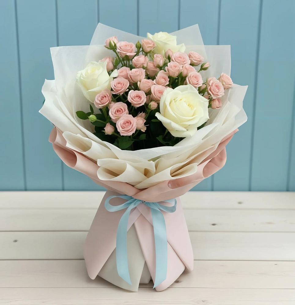 Букет цветов из: Розы в Старомышастовской