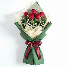 Букет цветов из:  Розы в Старомышастовской