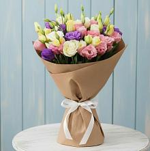 Букет цветов из:  Лизиантусы в Старомышастовской