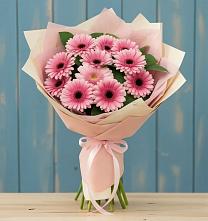 Букет цветов из:  Герберы #REPLACE_PRED# Старомышастовской