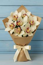 Букет цветов из:  Орхидеи и Розы в Старомышастовской