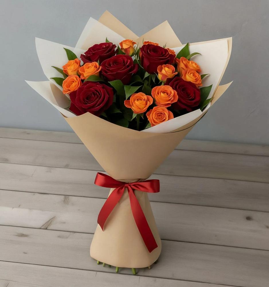 Букет Любовь и восторг в Старомышастовской