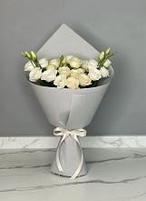 Букет цветов из:  Розы и Лизиантусы в Старомышастовской